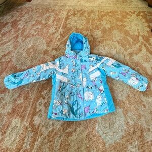 Obermeyer Blue Kids Ski Jacket